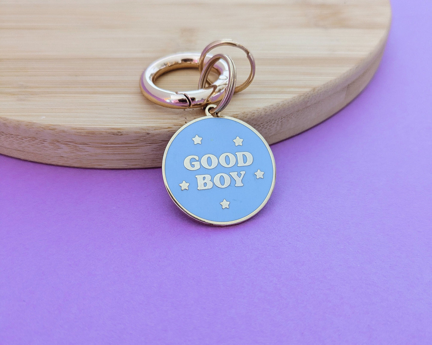 good boy custom dog tag